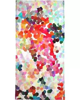 Полотенце для ванной Juniqe Please 3, синий