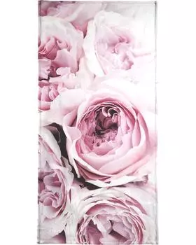 Полотенце для ванной Juniqe Print 195, розовый