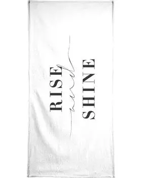 Полотенце для ванной Juniqe Rise and Shine, красочный