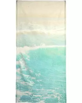 Полотенце для ванной Juniqe Surge, цвет Blau & Trkis