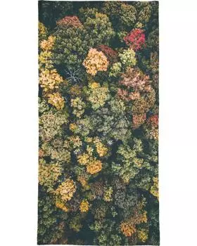 Полотенце для ванной Juniqe Tones of Autumn, цвет Gelb & Grn