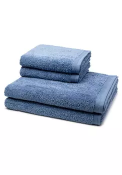 Полотенце для ванной Mve 2 X 2 X Duschtuch im Set Superwuschel, цвет Cornflower