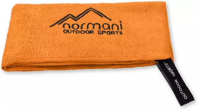 Полотенце для ванной Normani Outdoor Sports Mikrofaser 40x40 Terry, оранжевый