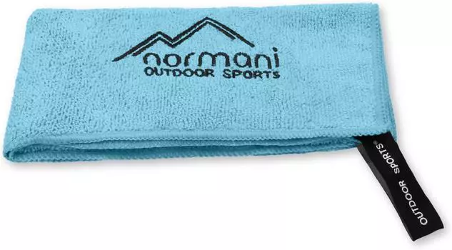 Полотенце для ванной Normani Outdoor Sports Mikrofaser 40x40 Terry, синий