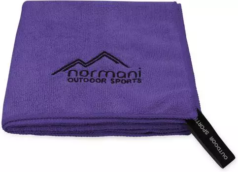 Полотенце для ванной Normani Outdoor Sports Mikrofaser 40x80 Terry, фиолетовый