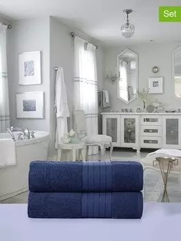 Полотенце для ванной Pure, синий