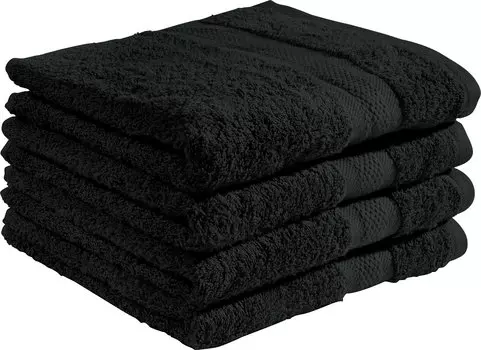 Полотенце для ванной REDBEST 4er Pack Chicago, черный