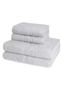 Полотенце для ванной Ross 2 X 2 X Duschtuch im Set Cashmere feeling, цвет Chrom