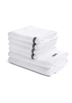 Полотенце для ванной Ross 4 X 2 X Duschtuch im Set Selection Organic Cotton, белый