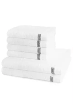 Полотенце для ванной Ross 4 X 2 X Duschtuch im Set Sinfonie, белый