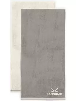 Полотенце для ванной Sansibar Frottier Serie Doubleface, цвет taupe/sand