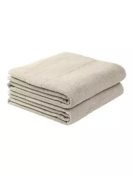 Полотенце для ванной Schiesser set Turin 2 tlg, цвет helltaupe