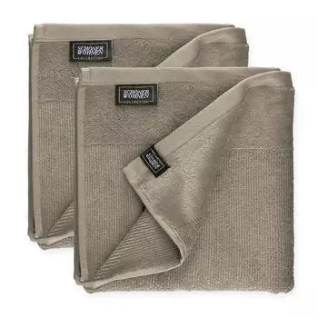 Полотенце для ванной Schner Wohnen Kollektion 2er Set aus 100 % Baumwolle, песочный