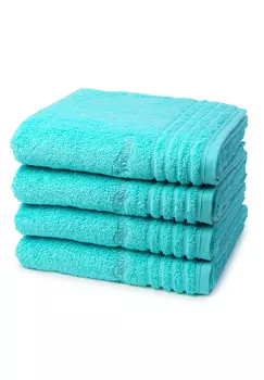 Полотенце для ванной Vossen 4 X im Set Vienna Style Supersoft, цвет Light azure