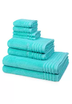 Полотенце для ванной Vossen 8er Set Vienna Style Supersoft, цвет Light azure