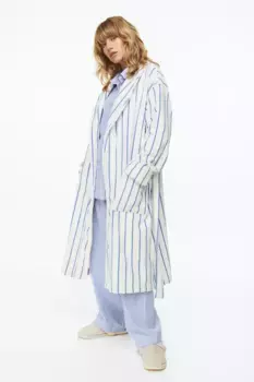 Полотенце домашний халат H&M, белый