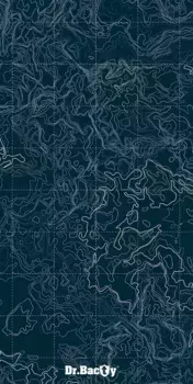 Полотенце Dr.Bacty, темно-синий