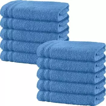 Полотенце Erwin Mller 10er-Pack 162962, 50x1x80 см, светло-голубой