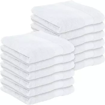 Полотенце Erwin Mller 12er-Pack 162063, 50x1x100 см, белый