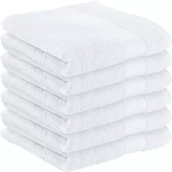 Полотенце Erwin Mller 6er-Pack 160306, 50x1x100 см, белый