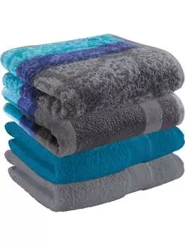 Полотенце Erwin Mller, цвет trkis/anthrazit