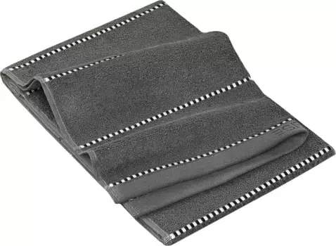 Полотенце Esprit "Box Stripes", (2 шт.), высокая впитываемость 50х100 см (2 шт.), цвет grey steel