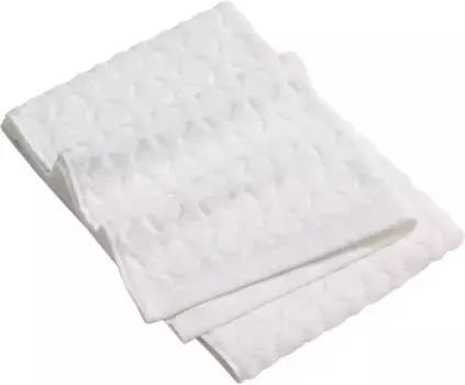 Полотенце Esprit "Modern Grid", (2 шт.), высокая-низкая структура, стеганый вид 50х100 см (2 шт.), белый