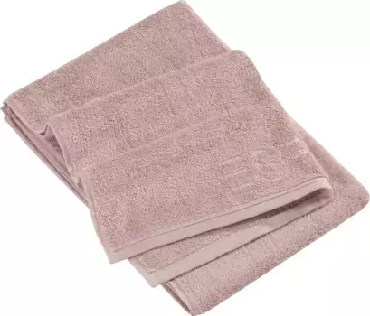 Полотенце Esprit "Modern Solid", (2 шт.), веганское производство 50х100 см (2 шт.), цвет rose