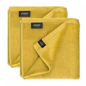 Полотенце Framsohn 'Botanic Deluxe' 50 x 100 см нефрит Schner Wohnen Kollektion, желтый