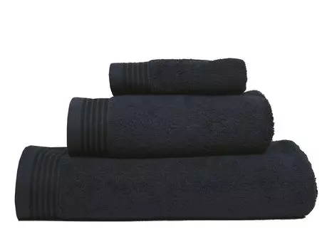 Полотенце GANT Organic G цвет антрацит размер 70х140см Framsohn, темно-синий