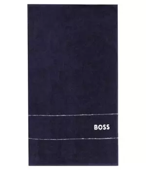 Полотенце гостевое Boss хлопковое, синий