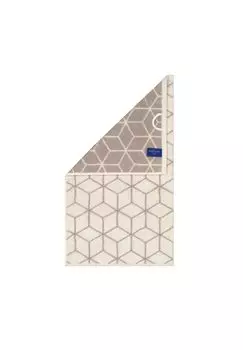 Полотенце гостевое - карре, махровая ткань, с рисунком, полотенце, хлопок Villeroy & Boch, размер: длина 50см, ширина 30см.