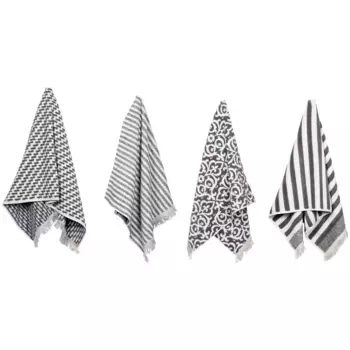 Полотенце гостевое PAD «Семейное», (набор, 12 шт), Производство Европа, цвет Charcoal