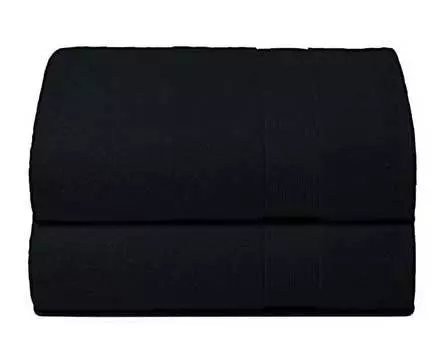 Полотенце хлопковое Belizzi Home, черный