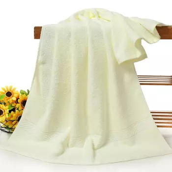 Полотенце хлопковое Zhuge, желтый