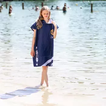 Полотенце HOMELEVEL, синий