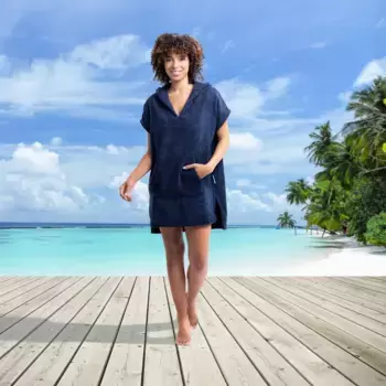 Полотенце HOMELEVEL, синий