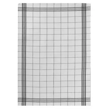 Полотенце из чистого хлопка в клетку - Carreaux Winkler, цвет Nero