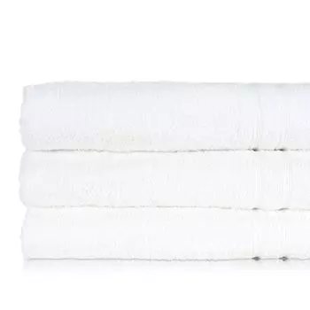 Полотенце из микрофибры NILS зелёное 200Х90 СМ Treb Horecalinnen, белый