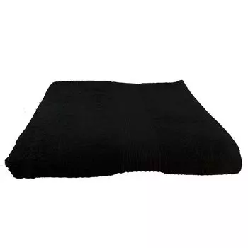 Полотенце Julie Julsen 600 г/м черное, 80 х 200 см, черный