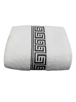 Полотенце Julie Julsen 600г/м 80 х 200 см, БЕЛЫЙ-ЧЕРНЫЙ