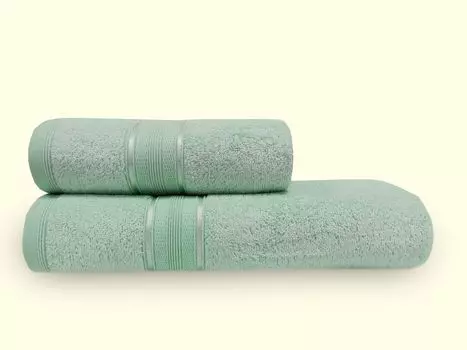 Полотенце Julie Julsen 600г/м бирюзовый, 80 х 200 см Dero Textilien