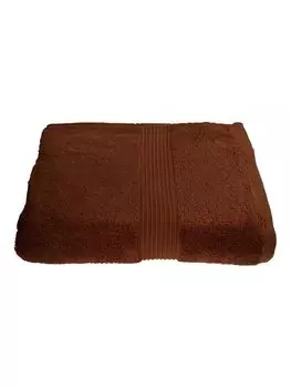 Полотенце Julie Julsen шоколадно-коричневое, 70 x 140 см, коричневый