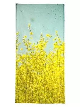 Полотенце Juniqe, цвет blau & gelb