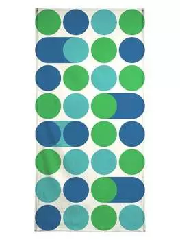 Полотенце Juniqe, цвет blau & grn