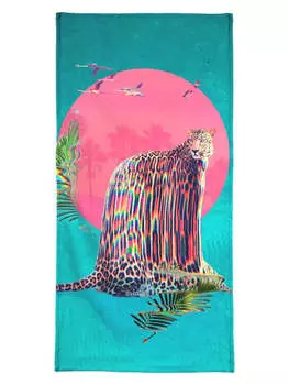 Полотенце Juniqe, цвет blau & grn