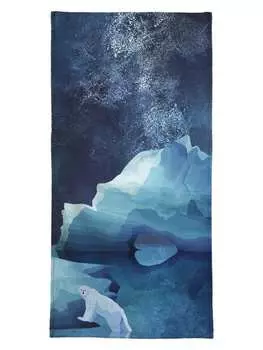 Полотенце Juniqe, цвет blau & trkis