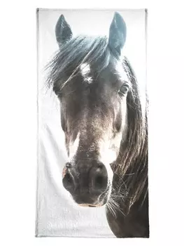 Полотенце Juniqe, цвет braun & cremewei