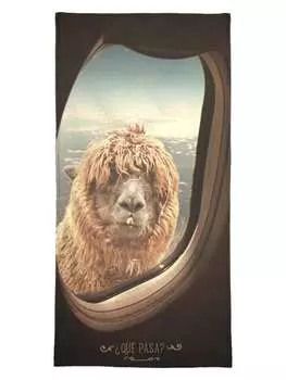 Полотенце Juniqe, цвет braun & schwarz