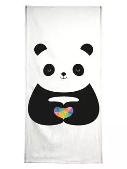 Полотенце Juniqe, цвет bunt & schwarz